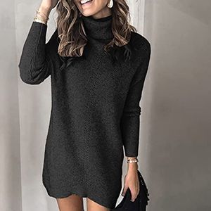 🖤 Perfect black ribbed knit mini dress 🖤